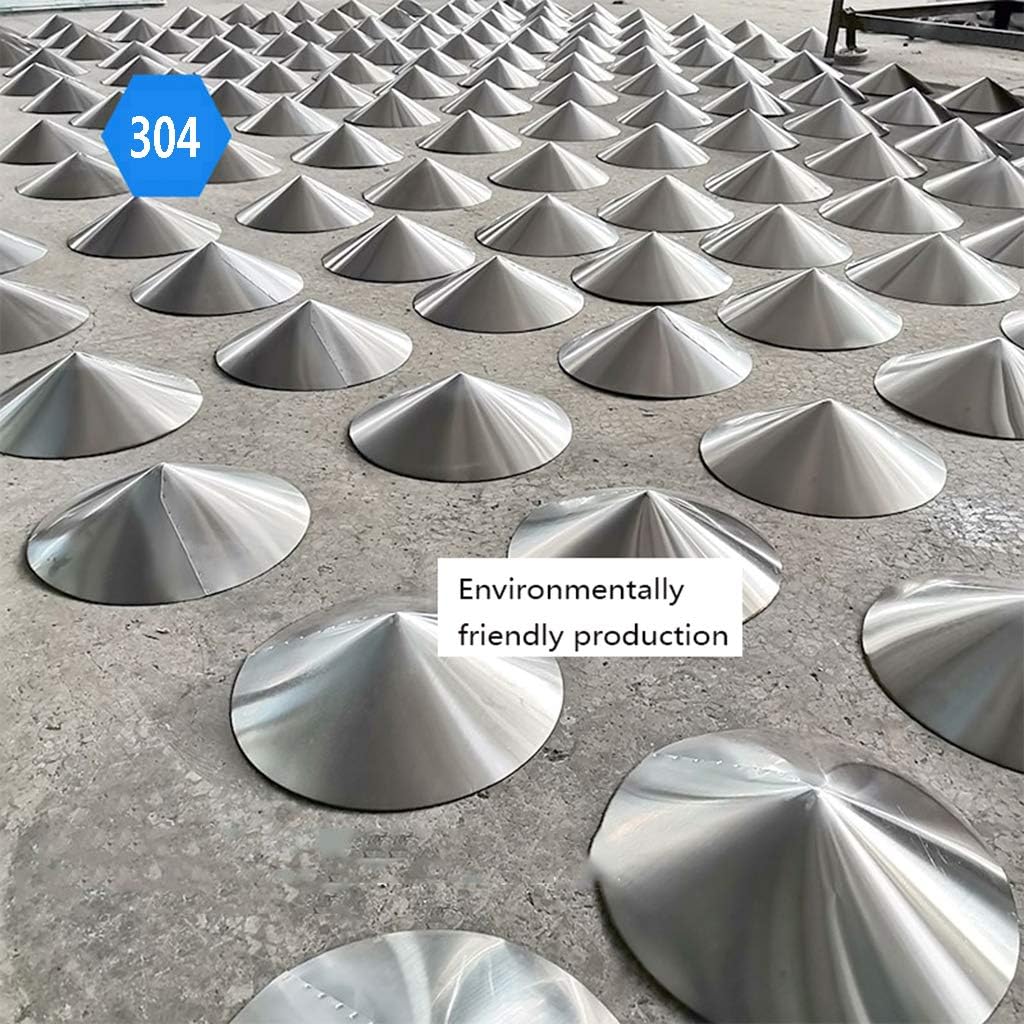 Chimney CowCap, Stainess SteePipe Rain Cover Protector Cap Ending Roof Cowfor Ducting Ventiation Cap Rain Hat Hood Adjustabe Headband,Hoop 215mm hat 350mm,Hoop 250mm hat 350mm,Hoo