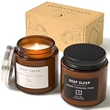 Scented Candles&comma; BOYUJK Candles for Home Scented&comma; Candle Set for Stress Relief and Promote Sleep&comma; Candle Gifts for Women and Men