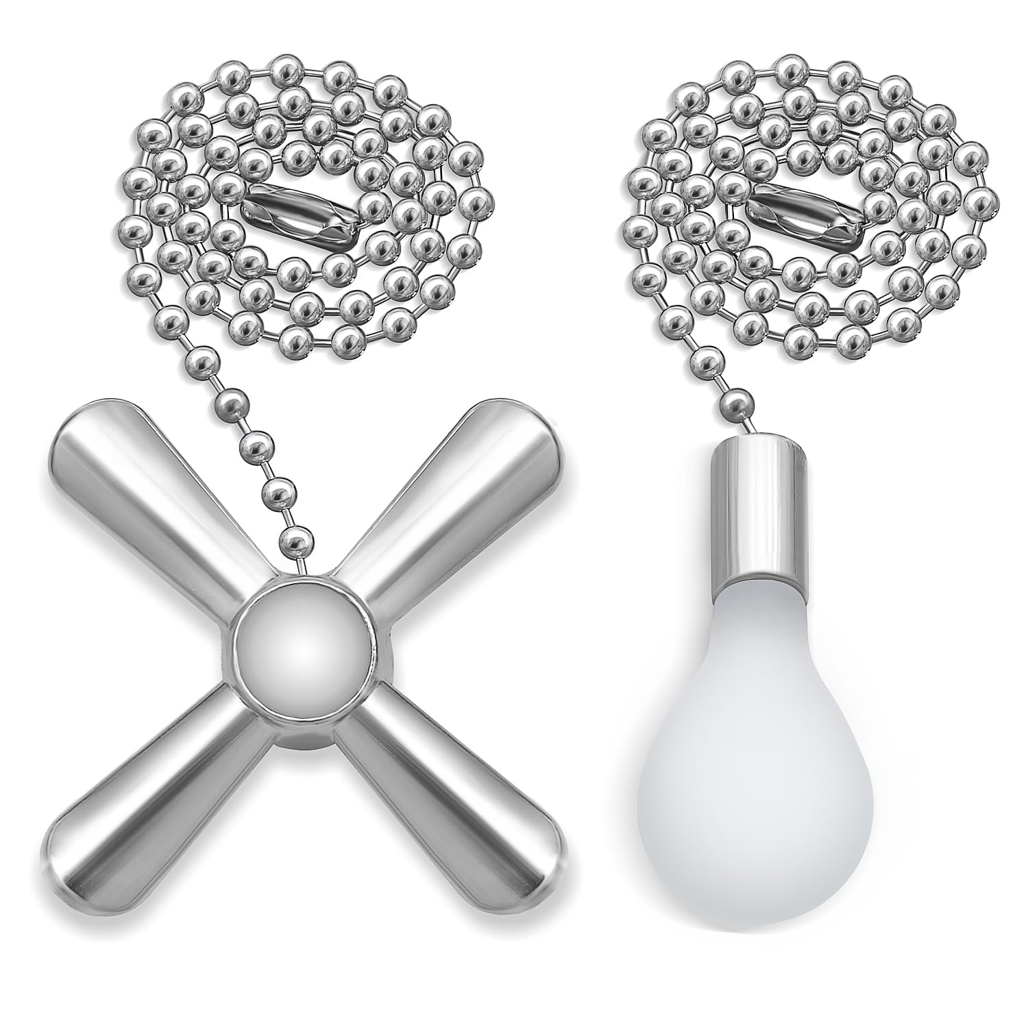 Glow in the Dark Ceiling Fan Pull Chains - 2 Pack -7