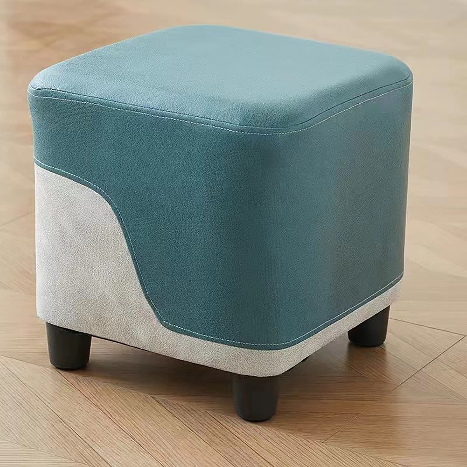 Repose-pieds rembourré contre la fatigue des jambes pouf simili cuir salon
