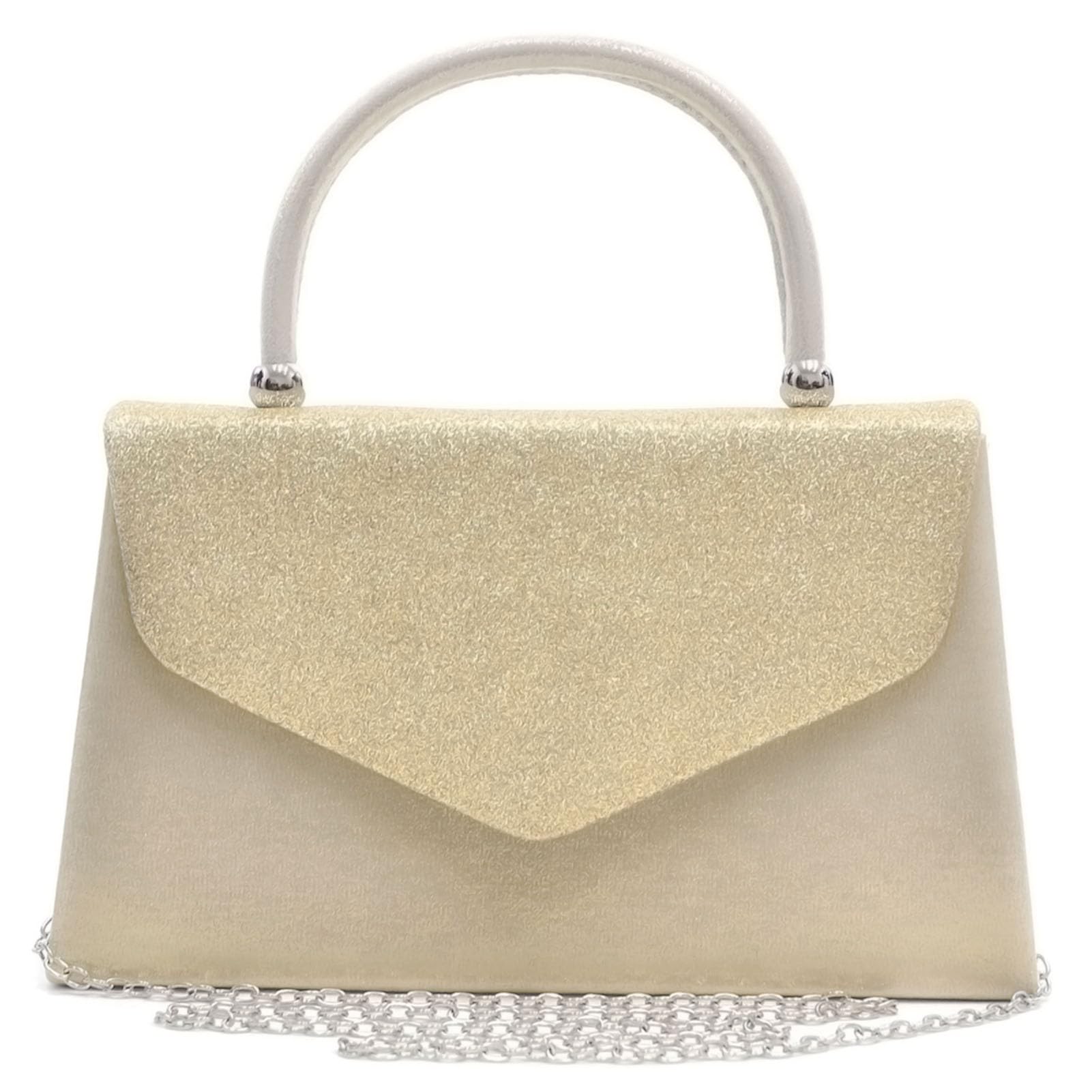 Dasein Women's Evening Bag Party Clutches Wedding Purses Cocktail Prom Handbags with Frosted Glittering