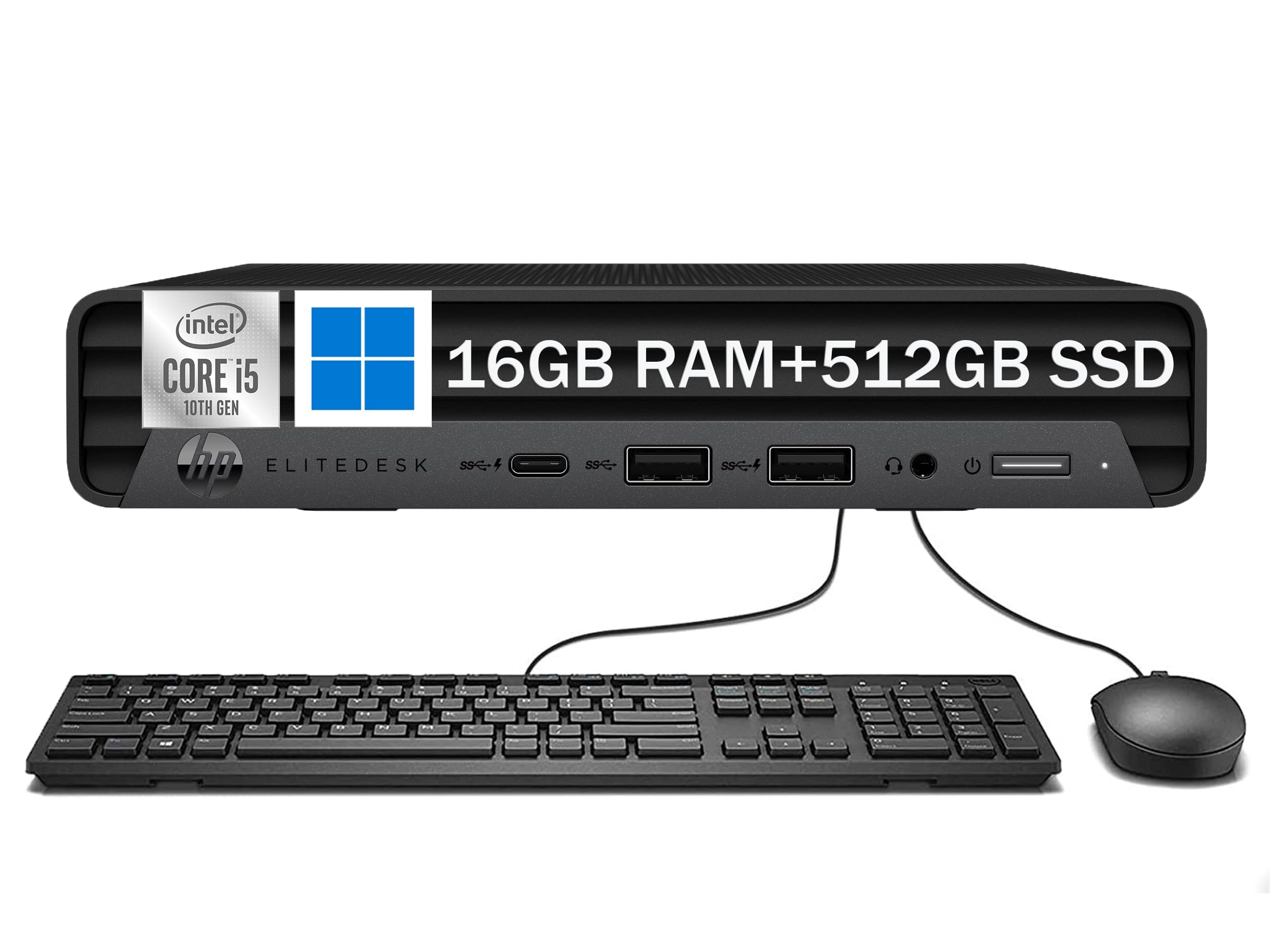 Amazon.com: HP EliteDesk 800 G6 Mini Computer Desktop PC, Intel