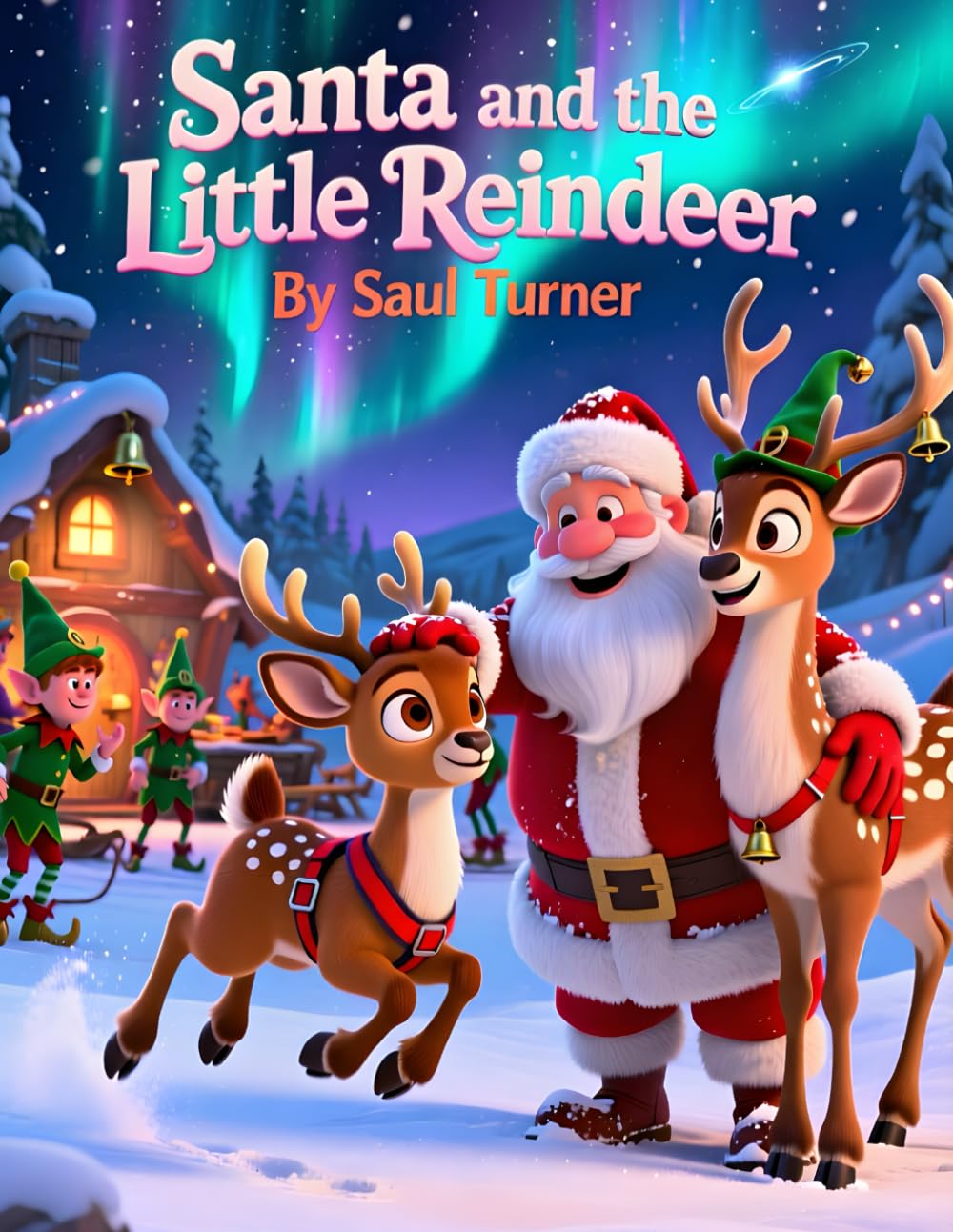 Santa and the Little Reindeer Who Forgot to Fly