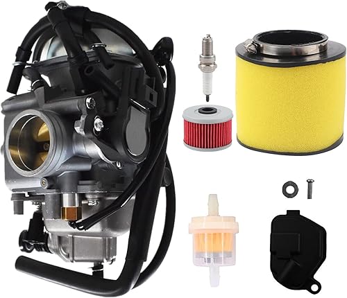 Miniatura 2 de Carburador TRX400FA para Honda Rancher 400 TRX400FGA Carb 2004-2007 Reemplazar # 16100-HN7-013 16100-HN7-A21