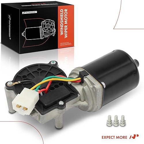 Miniatura 8 de A-Premium Motor del limpiaparabrisas delantero compatible con Dodge Raider 1987-1989 y Mitsubishi Montero 1983-1991, Sport Utility, 4 pines,