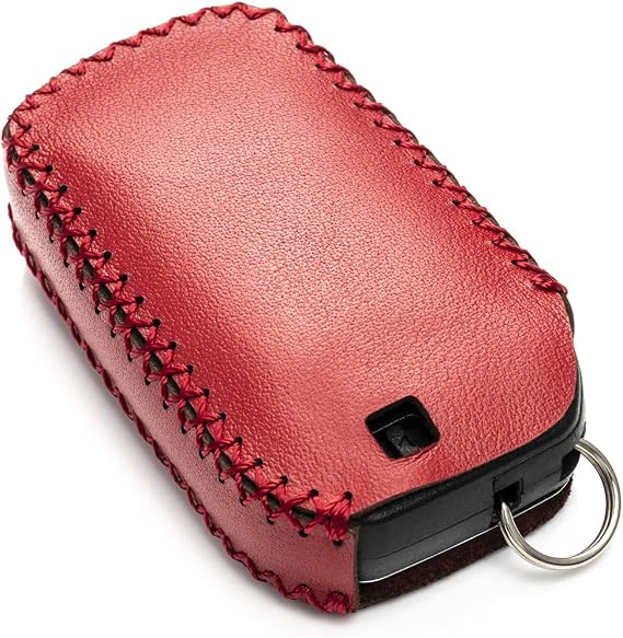 Vitodeco Genuine Leather Key Fob Case - Compatible With Kia Stinger 2018-2023 (Brown) - View #11