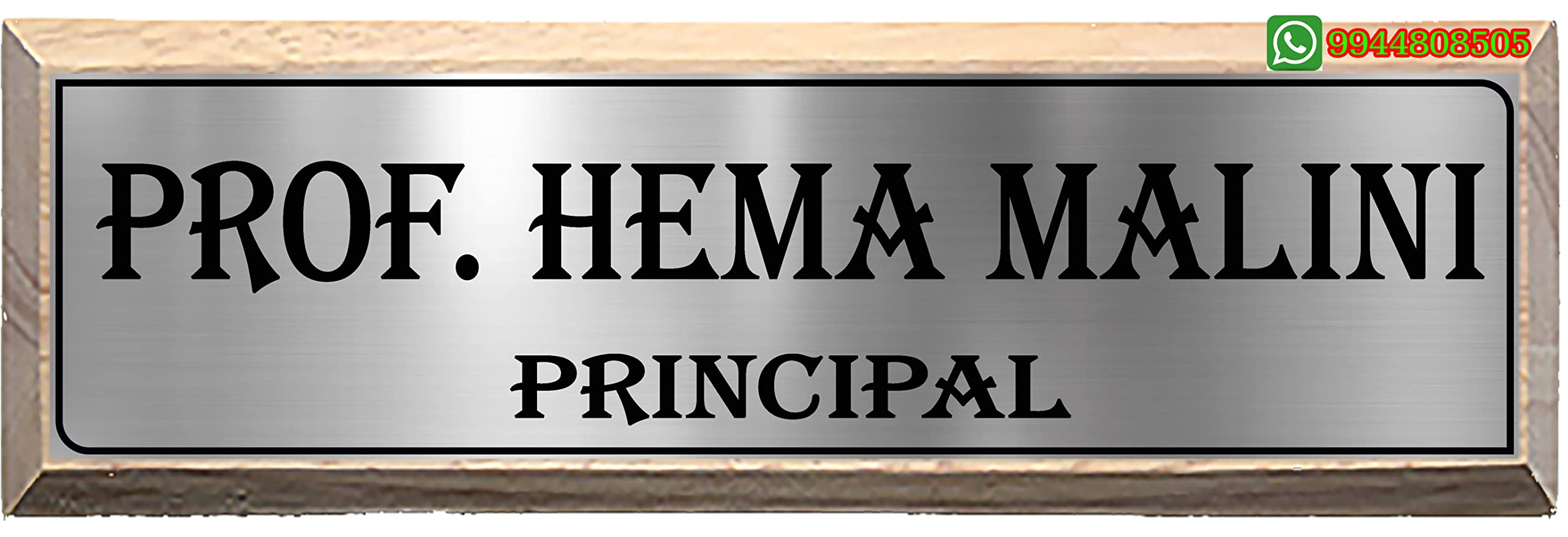 Gugan's Customized Name Plate (Golden Name Plate 12 x 3 Inches) — Amazon image 10