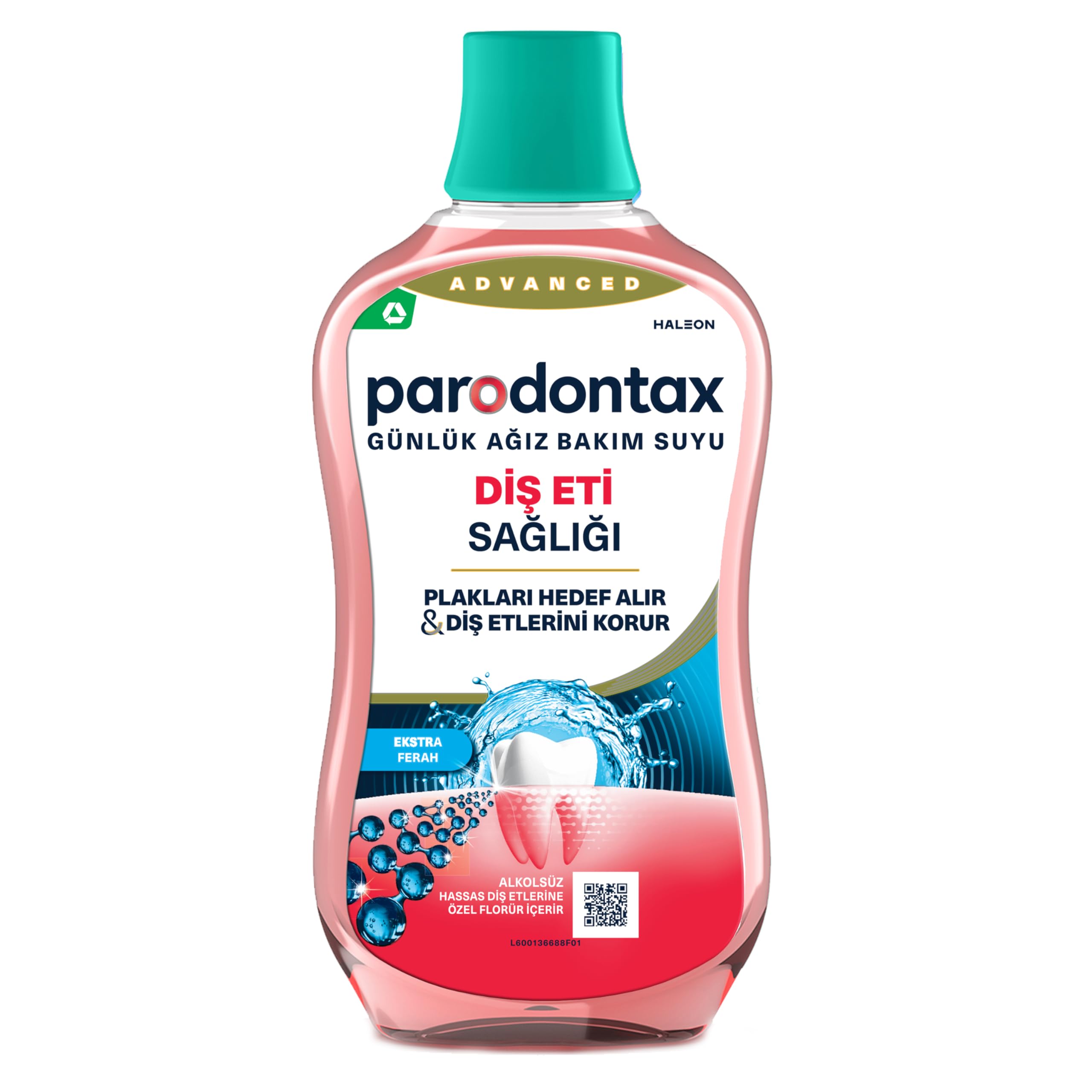 Parodontax Diş Eti Bakımı Ekstra Ferah Ağız Bakım Suyu 500 ml