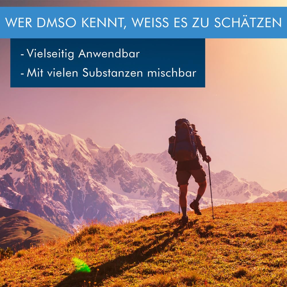 DMSO Gel - mit Aloe Vera - 200 ml - Dimethylsulfoxid in 99,9% pharmazeutischer Reinheit