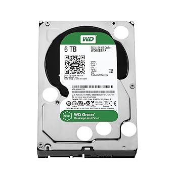Amazon | WD 内蔵HDD Green 6TB 3.5inch SATA3.0（SATA 6 Gb/s