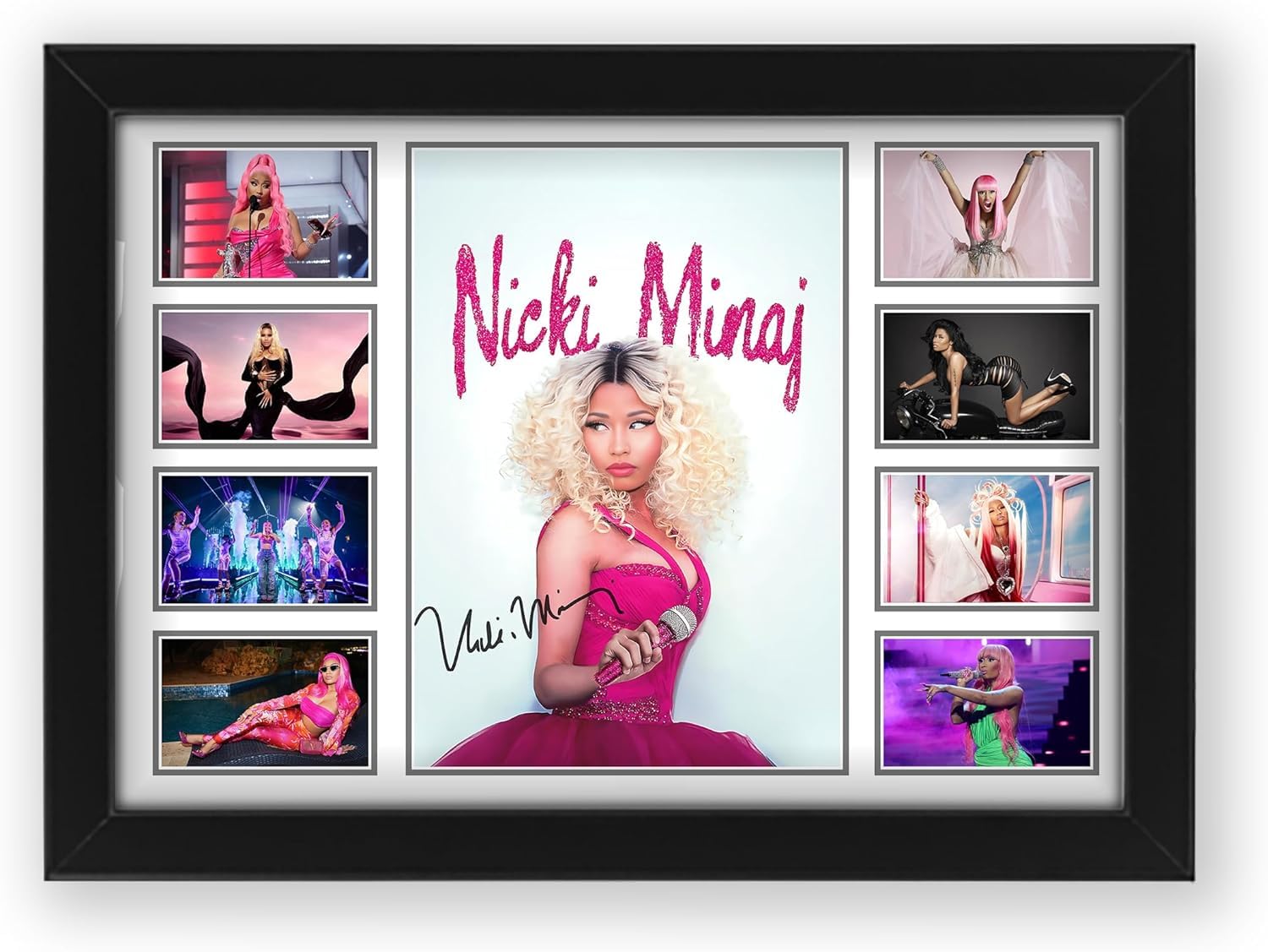 Nicki Minaj Signed Poster Print - Limited Edition Autograph Fan