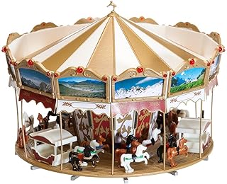 Faller-[' Merry Go Round' Kit de construcción, Color Blanco (F140316)