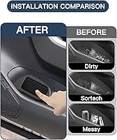 Vista 14 de Ruiya Corolla Cross Door Trash Can for Toyota Corolla Cross Accessories Mini Car Trash Bin with Lid for Storage Plastic Garbage Can Compatible with