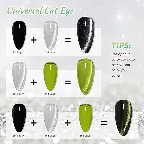 Miniatura 11 de JODSONE Juego de 60 esmaltes de uñas de gel con 5 botellas de base y capa superior mate brillante, juego de uñas de gel para remojar, adecuado