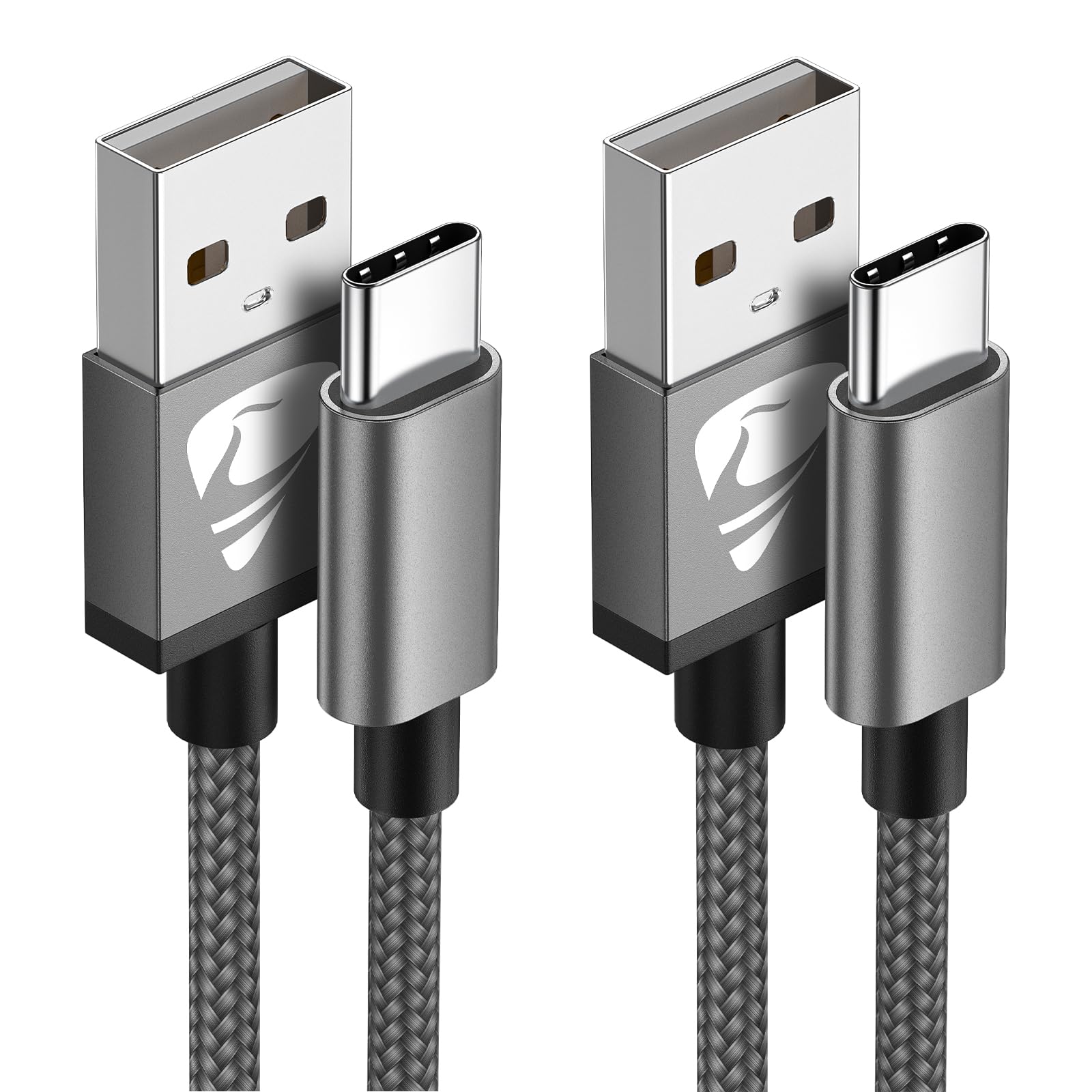 Aioneus タイプCケーブル 【3M/2本セット】 ナイロン編み 急速 USB C 充電ケーブル 急速 たいぷしー充電器 iPhone17/16/15 Pro MAX, iPad Pro,Samsung Galaxy S25/S24/S23/S22/S21,Sony,Xiaomi,Huawei,Pixe,USB Type C機種対応