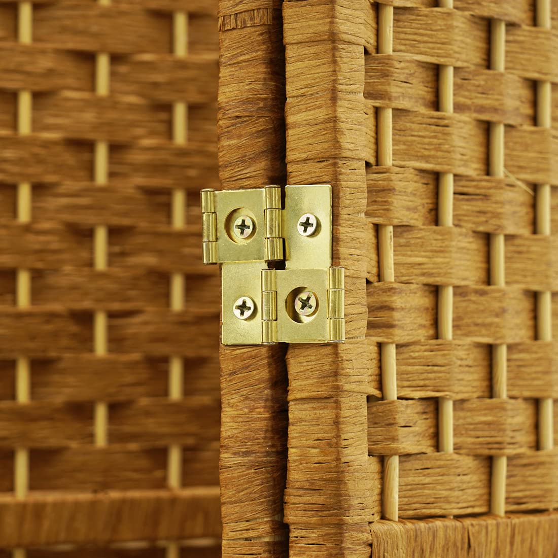 JOSTYLE Room Divider 6ft. Tall Extra Wide Privacy Screen, Folding