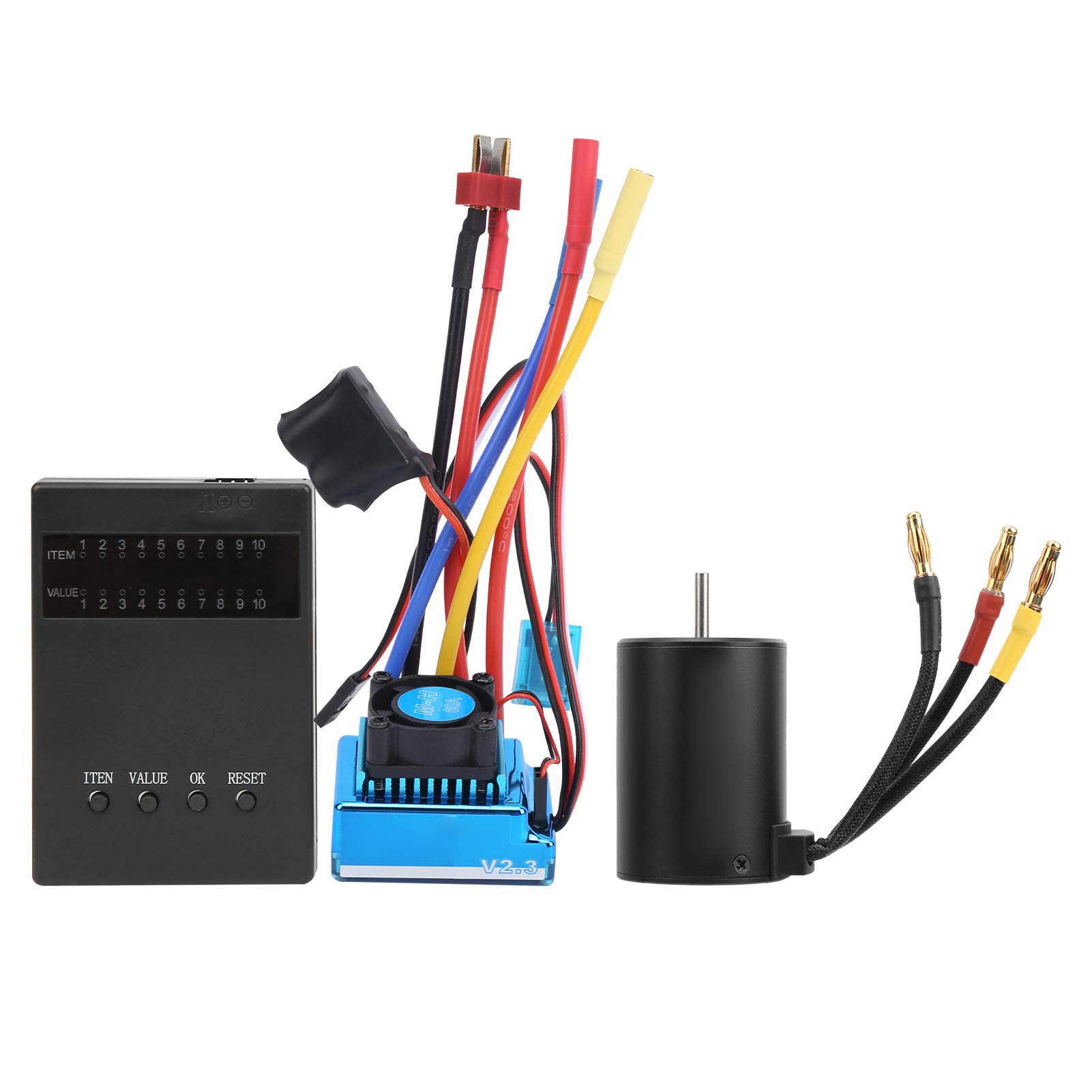 Changor Silnik Bezszczotkowy 2300KV Wodoodporny 60A ESC Kompletny Zestaw do