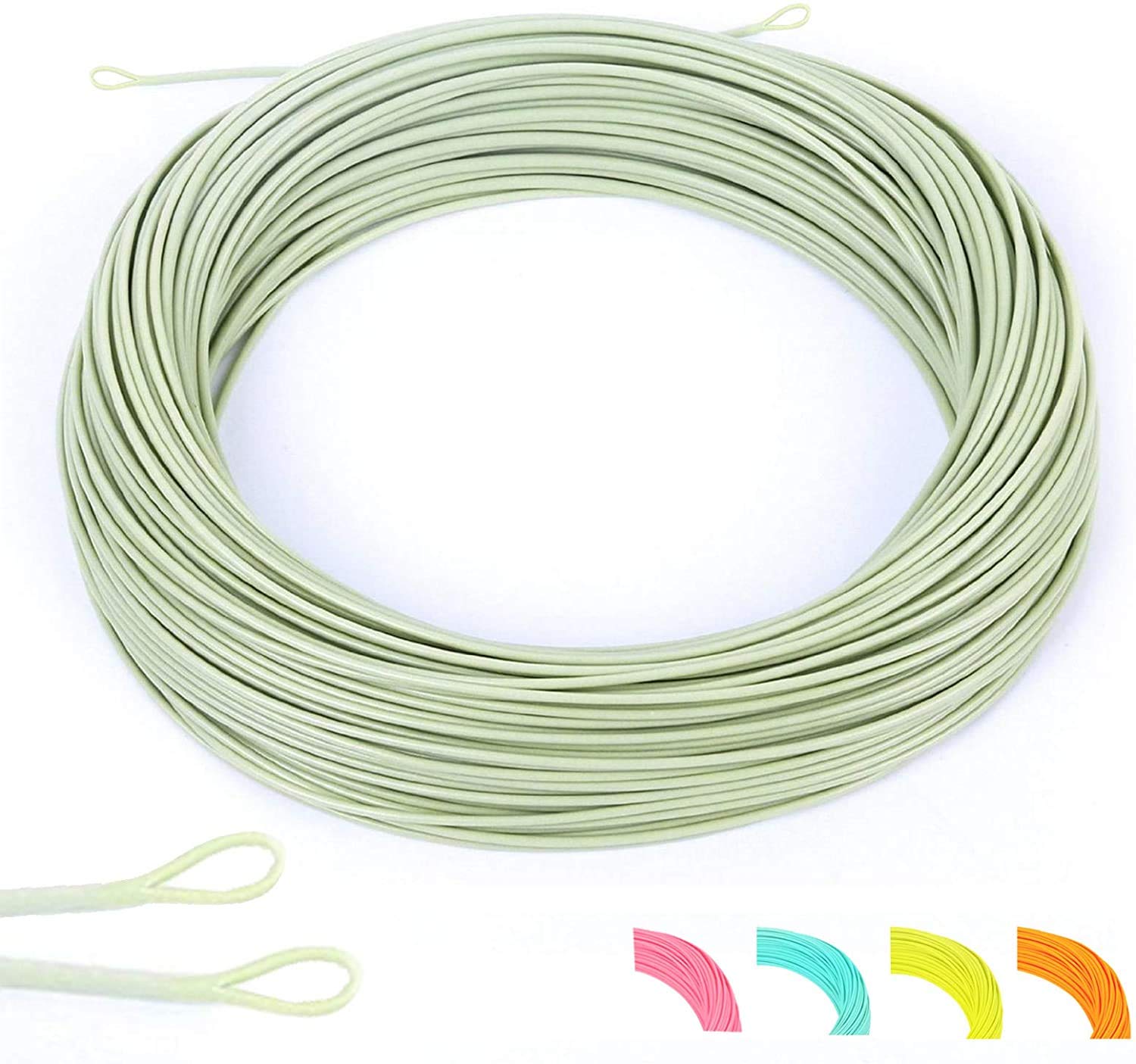 Maxcatch Double Taper Floating Fly Fishing Line: DT1F-8F,100F in 3 colors