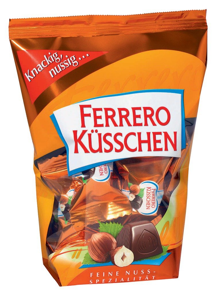 Ferrero Kusschen Pralinen in Bag 124 G Chocolate Candy Grocery & Gourmet Food