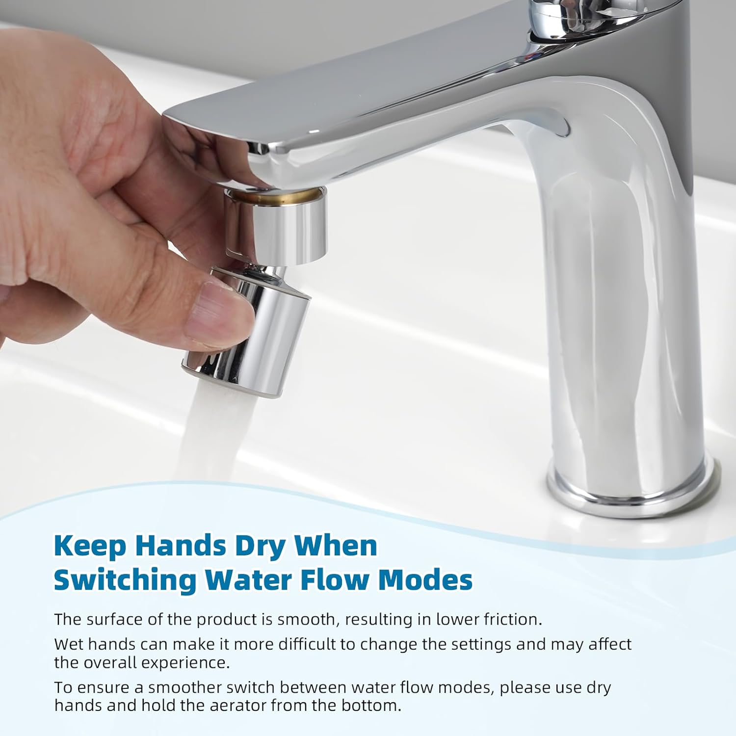 hibbent faucet aerator thread size female male adapter included