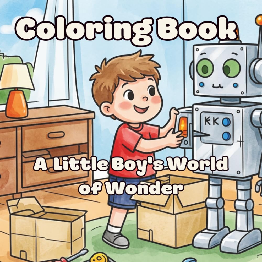 A Little Boy's World of Wonder: Follow a curious little boy through dreams, clouds, stars, and magical worlds.