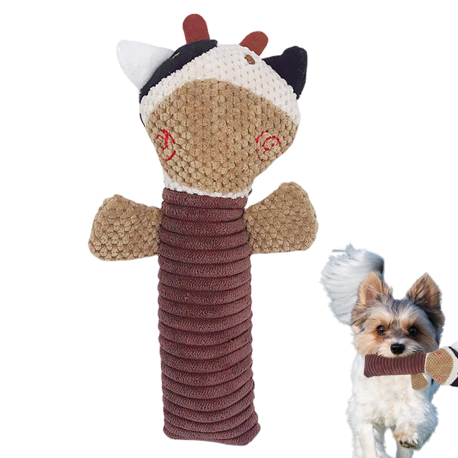 Giocattolo Peluche Per Cani Halinuia - Con Cigolio, Ideale Per Cuccioli E Taglie Piccole - Foto 13