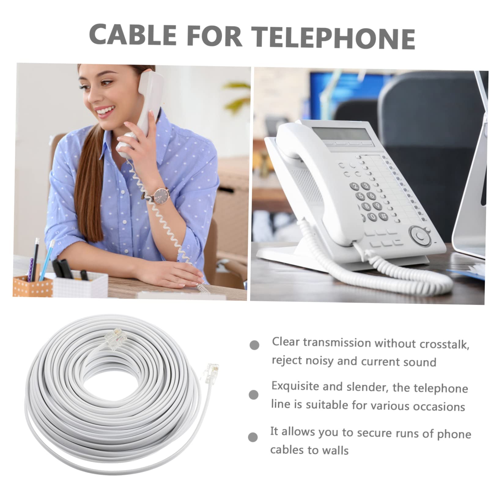 TL11 CAVETTO TELEFONICO SPIRALATO CON 2 SPINE MODULARI 4p4c NERO 2.40m - Foto 13