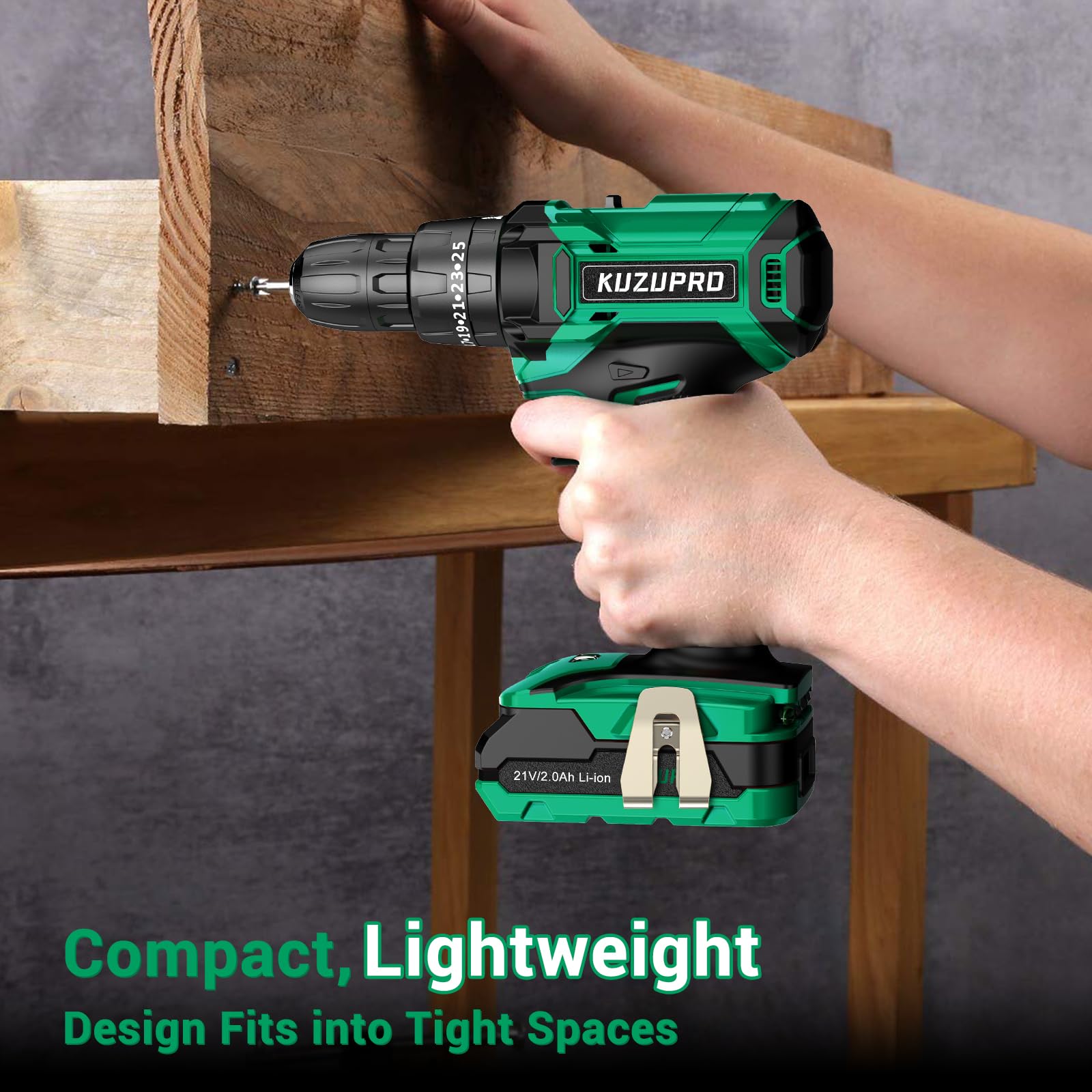 Avvitatore Elettrico Trapano Avvitatore Batteria 21V, Bamse