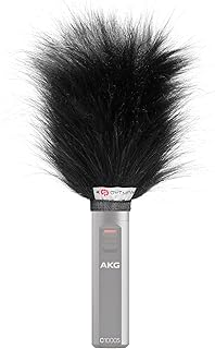 Gutmann Microphone Fur Windscreen Windshield for AKG C1000S / MKII MK2 / MKIII MK3 / MKIV MK4 | Made in Germany