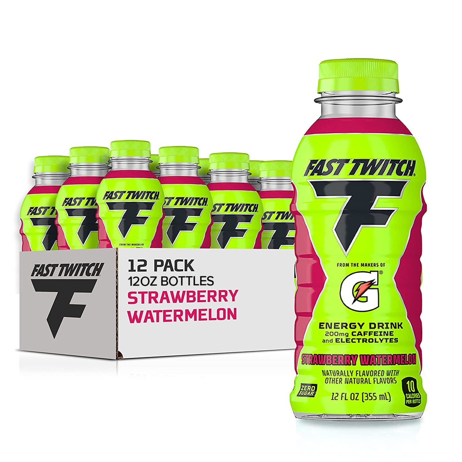 Buy Fast Twitch Energy drink from Gatorade, Strawberry Watermelon, 12oz