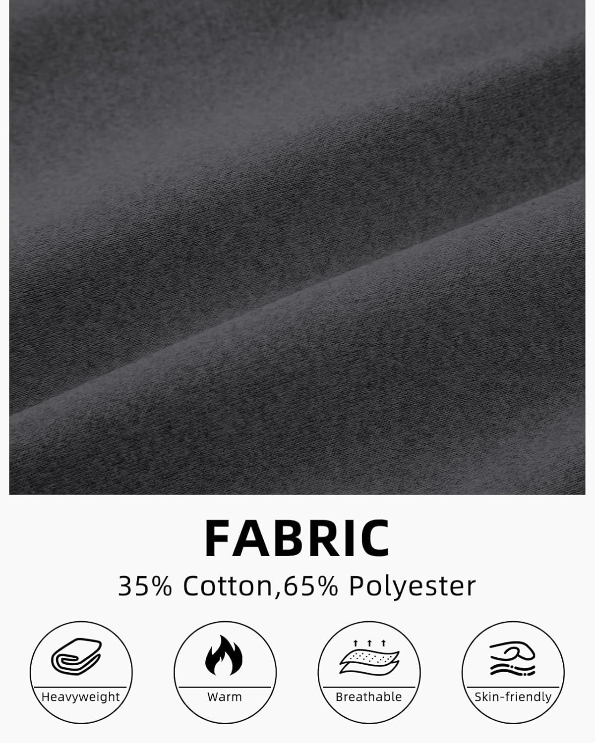 PIDOGYM Mens Fleece Cargo Sweatpants Heavyweight Tapered Joggers Athletic for Men Workout Running with Pockets - Image 6