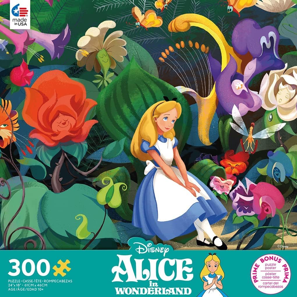 Amazon.com: Ceaco - Disney - Alice in Wonderland - 300 Oversized