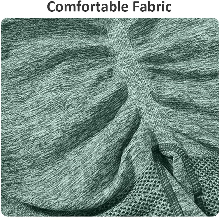 1-Pack Women's Workout Shorts - High-Waisted Yoga Shorts with Tummy Support, Seamless Design