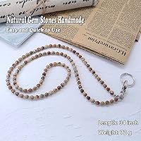 Vista 94 de Cordón para mujer, cordones con cuentas para tarjetas de identificación, soporte para profesores, llavero y correa para collar para mujeres y niñas