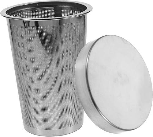 Angoily 1 Unidades Tetera Colador de Té Colador de Malla Fina Colador Reutilizable Filtro de Té Filtro de Té Infusor de Té Colador de Té Infusor de
