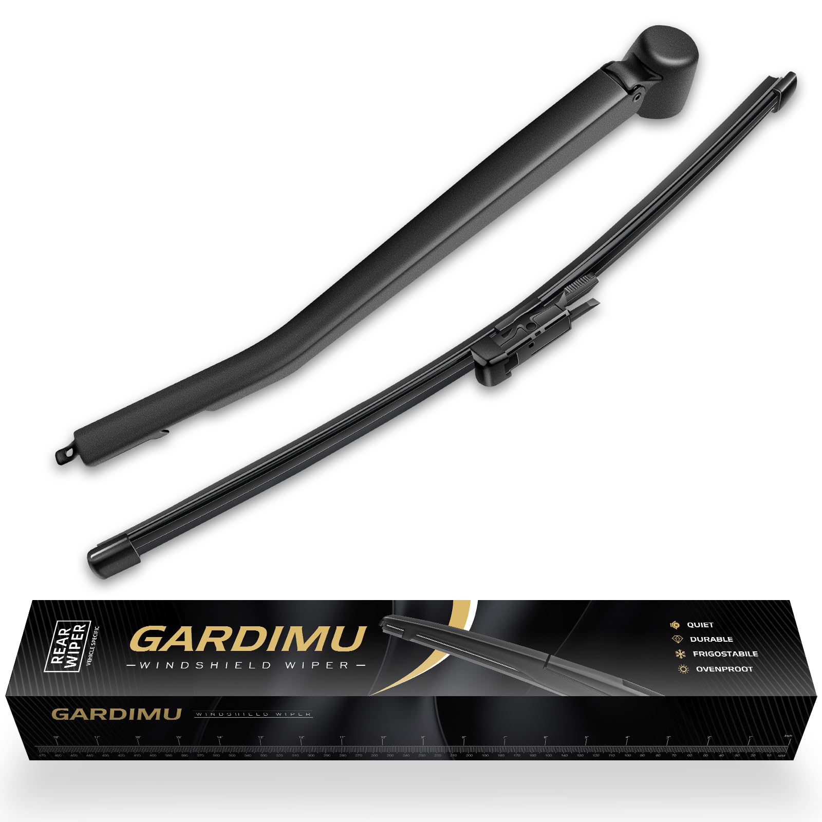 Back Windshield Wiper Blades for BMW X1 2009-2015