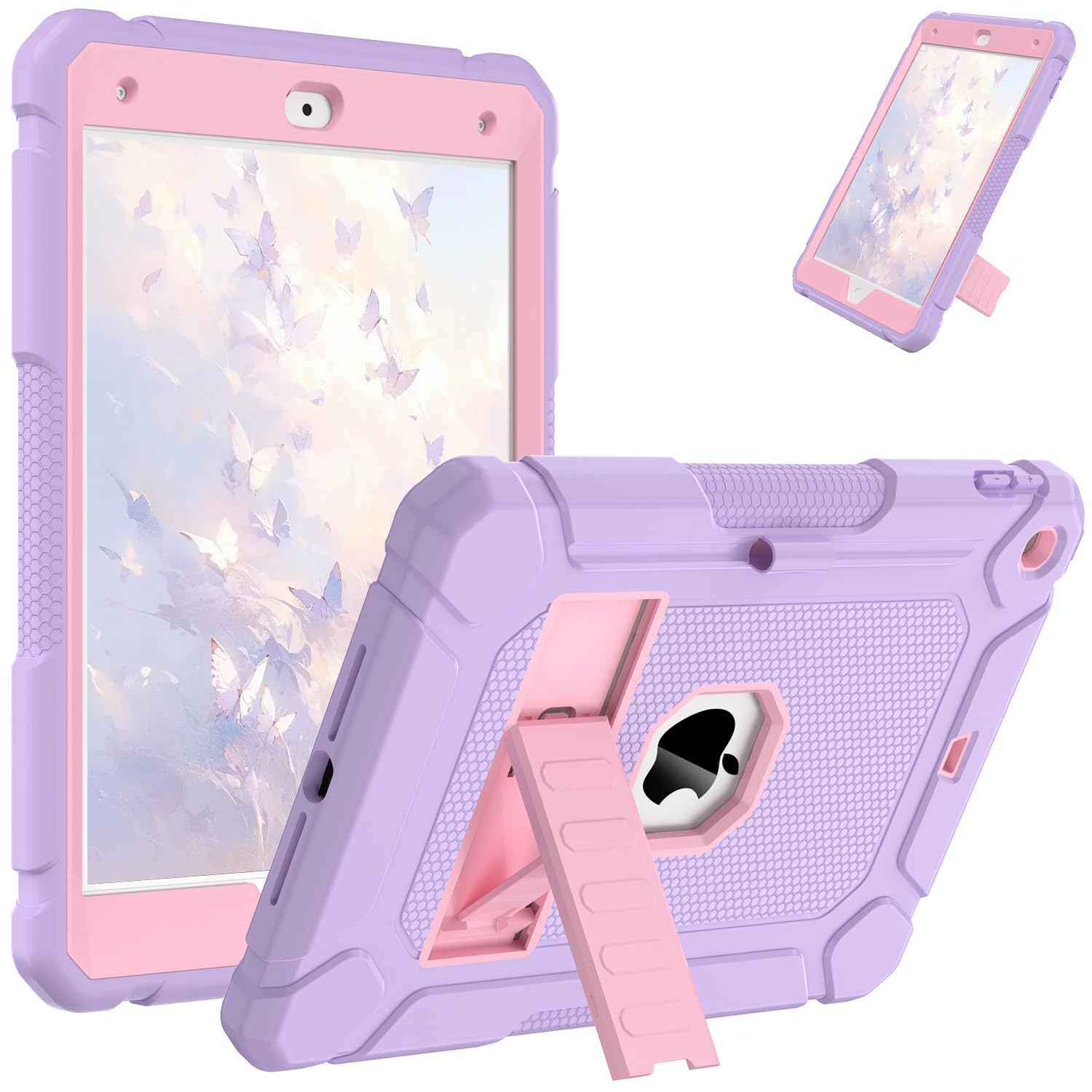 AVAWO Case for iPad 9th/8th/7th Gen 10.2-Inch | Heavy Duty Military Grade Shockproof | Built-in Stand | Rugged Protective Cover | for iPad 10.2 Inch |