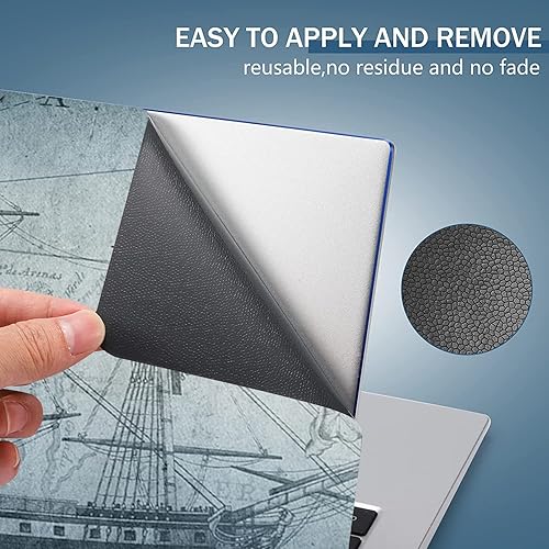 Miniatura 5 de AORTDES- Calcomanía personalizada para portátil de 12.1, 13, 13, 13.3, 14, 15, 15.4, 15.6 pulgadas, calcomanía universal para portátil (barco de