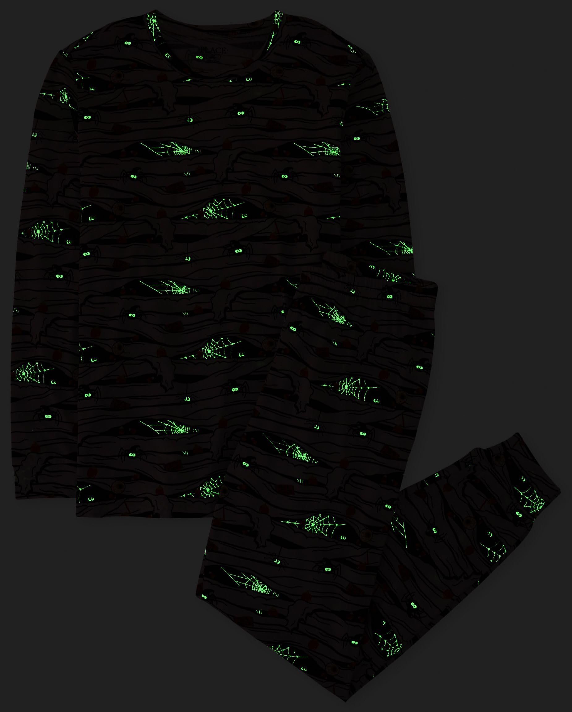 The Children's Place Set Pigiama in Cotone da 2 Pezzi Set di Pigiama Unisex - Adulto (Pacco da 1)