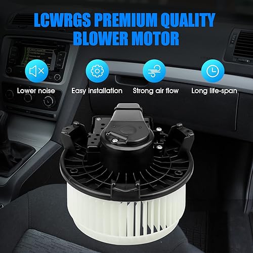 Miniatura 2 de Motor de soplador de CA delantero con ventilador para Toyota Tacoma 2005 2006 2007 2008 2009 2010 2011 2012 2013 2014 2015 Motor de soplador de