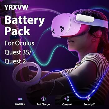 Amazon.com: YRXVW Battery Pack Compatible with Meta Quest 3S