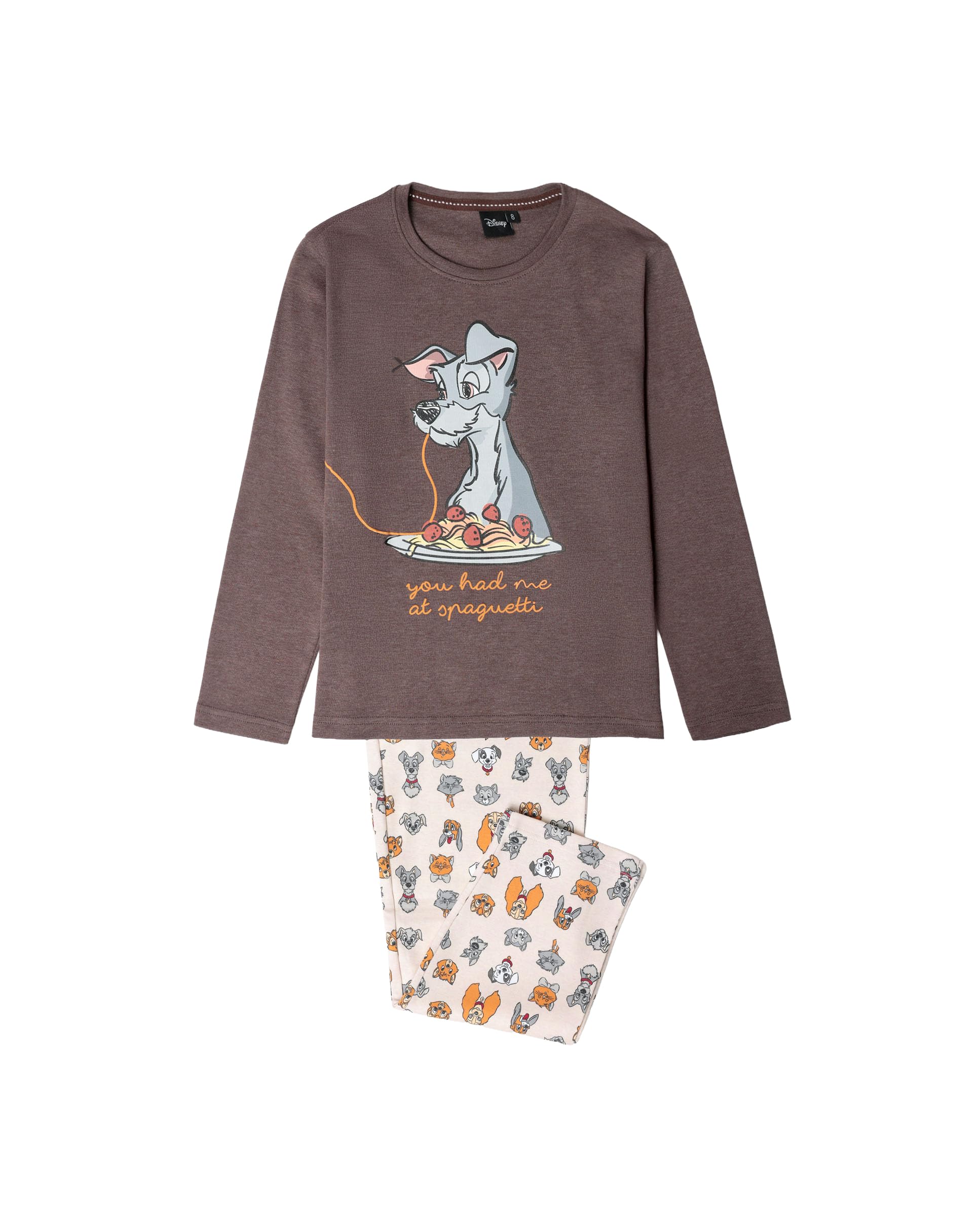 Disney Pigiama a maniche lunghe Love Dinner per bambino