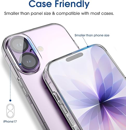 Vista 12 de amFilm Paquete de 2 protectores de pantalla de vidrio OneTouch para iPhone 11 Pro Max (6.5 pulgadas) con kit de fácil instalación