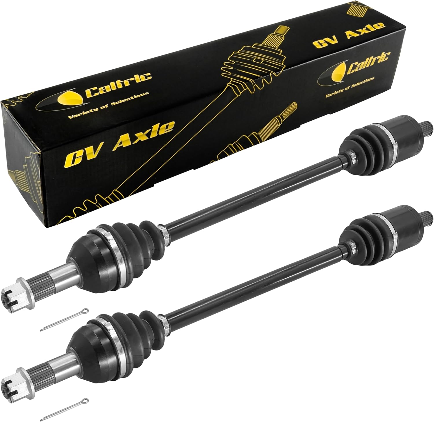 Caltric 705402282 Front Left & Right CV Axle Compatible with Can-Am Maverick Sport 1000R 2019-2025 / Commander 1000R 2021-2025 / Qty 2