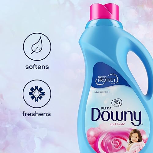 Miniatura 3 de Downy Ultra April Fresh - Suavizante líquido de tela 40 cargas 34 onzas líquidas paquete de 6 el embalaje puede variar