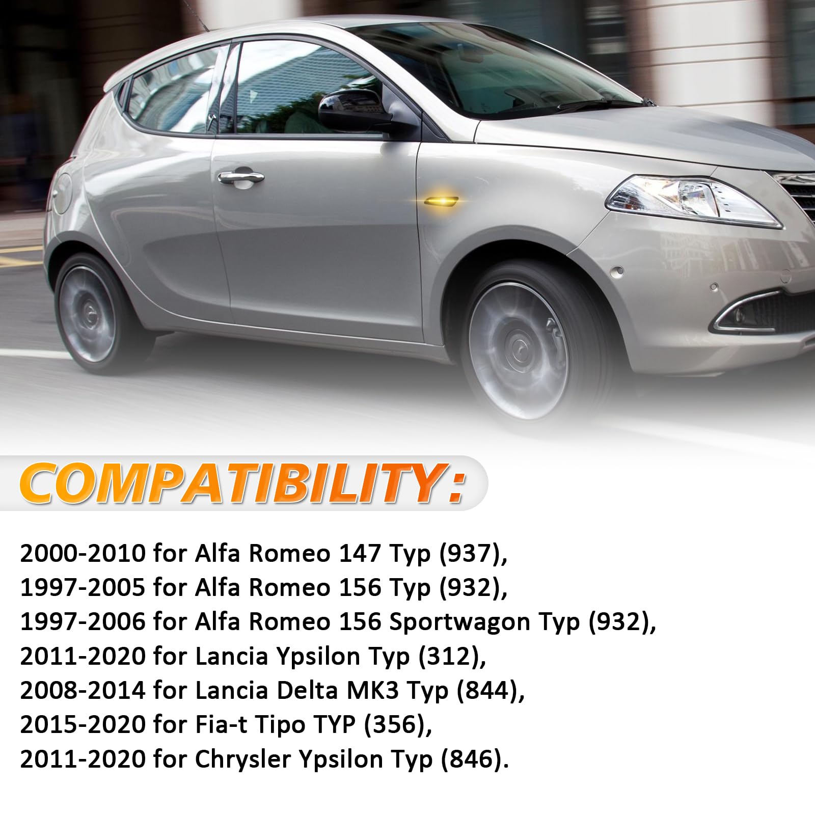 Dynamic LED Turn Signal Alfa Romeo 147 FL/156 - Alfa Styling - View #5