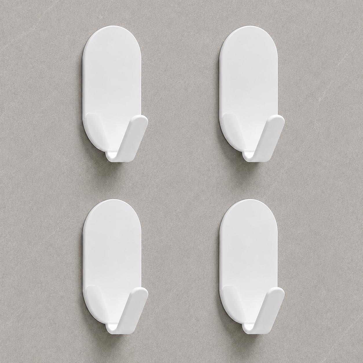 Self Adhesive Wall Hooks - Black Stainless Steel -13
