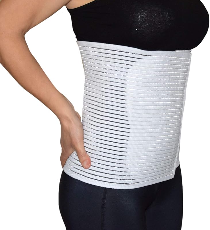 BODYPERFECT Hasprés Szülés Után Uniszex Fehér XL Állítható Hátfájás Enyhítő