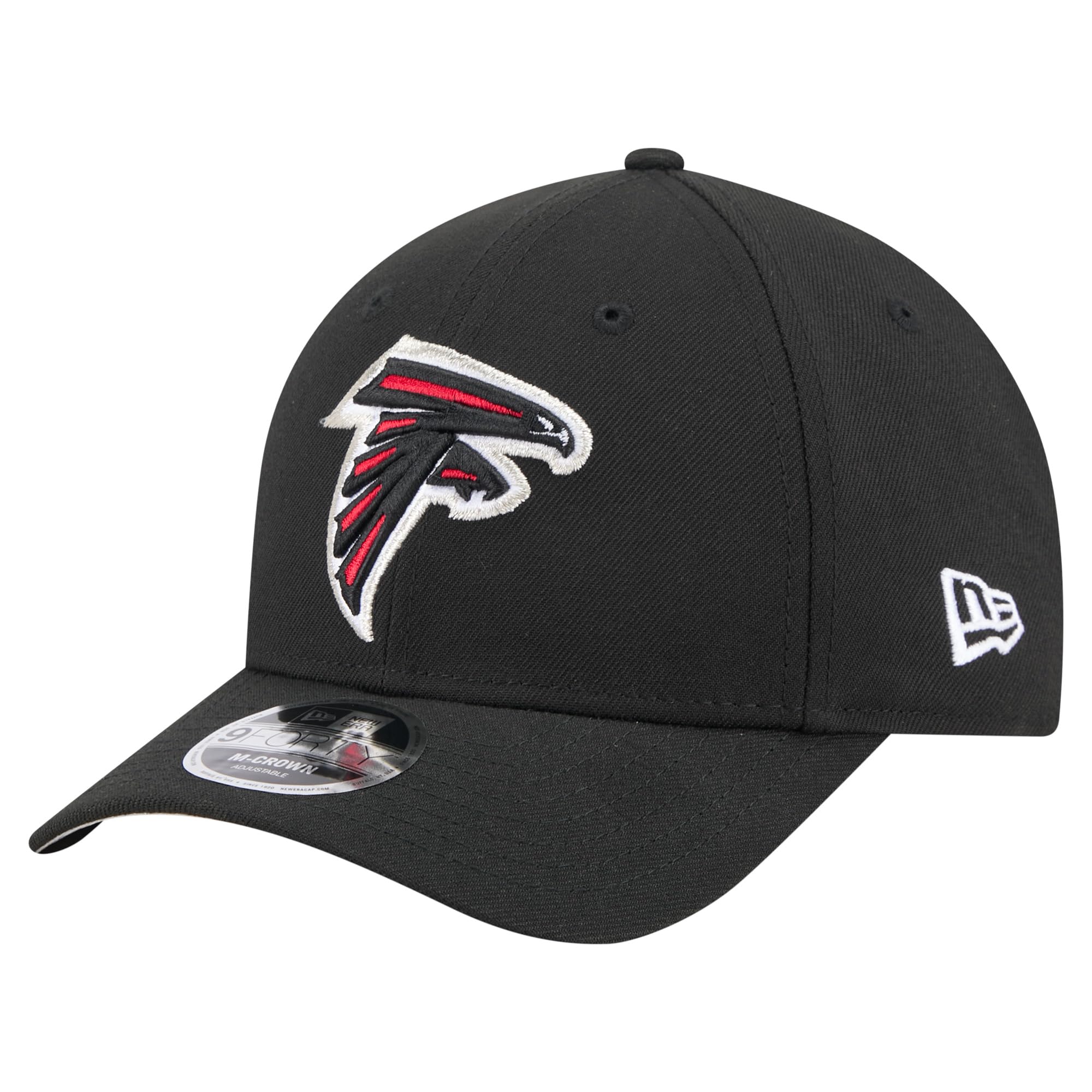 New Era Men's Black 9Forty M-Crow Snapback Cap - Atlanta Falcons