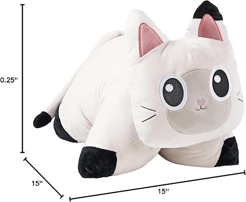 Miniatura 7 de Pillow Pets Pandy Paws - Peluche de animales de peluche, 16 pulgadas, NBCUniversal Gabby's Dollhouse Toy